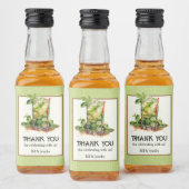 Waterverf Mint Julep Derby Likeurfles Etiket (Flessen)