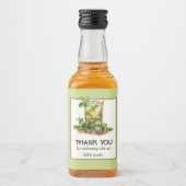 Waterverf Mint Julep Derby Likeurfles Etiket (Voorkant)