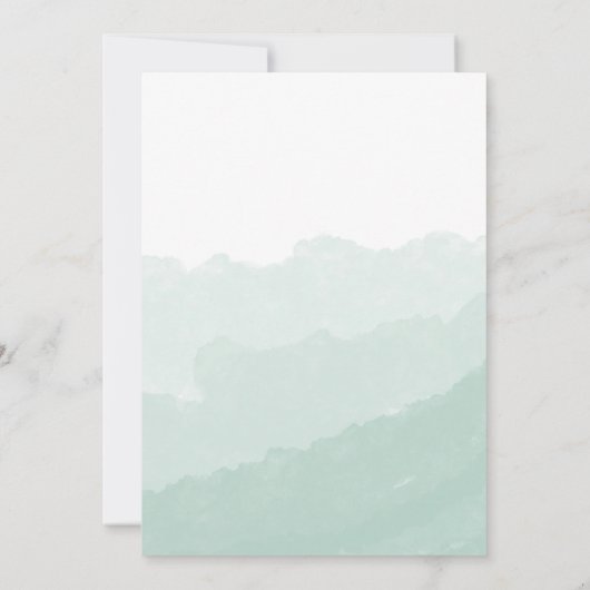 Waterverf Mist | Pleitzitting Kaart (Achterkant)