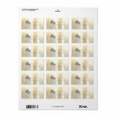 Waterverf Mistletoe Gold Etiket (Full Sheet)