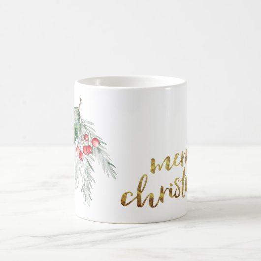 Waterverf Mistletoe Koffiemok (Center)