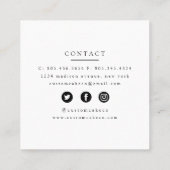 Waterverf Mixer Cake + Bakkerij Visitekaartje (Achterkant)