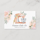 Waterverf Mixer Cake + Bakkerij Visitekaartje (Voorkant)