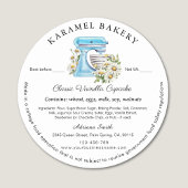 Waterverf Mixer Daisy Label Cottage Bakery