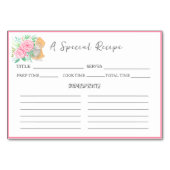 Waterverf Mixer met Rozen Recept Exchange Kaart (Voorkant)