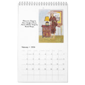 Waterverf Mode Fantasieën door MHHR 2025 Kalender (Feb 2026)