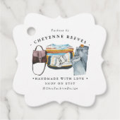 Waterverf Mode ontwerp | Business Hang Label (Voorkant)