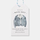 Waterverf Mode ontwerp | Business Hang Label Cadeaulabel (Voorkant)