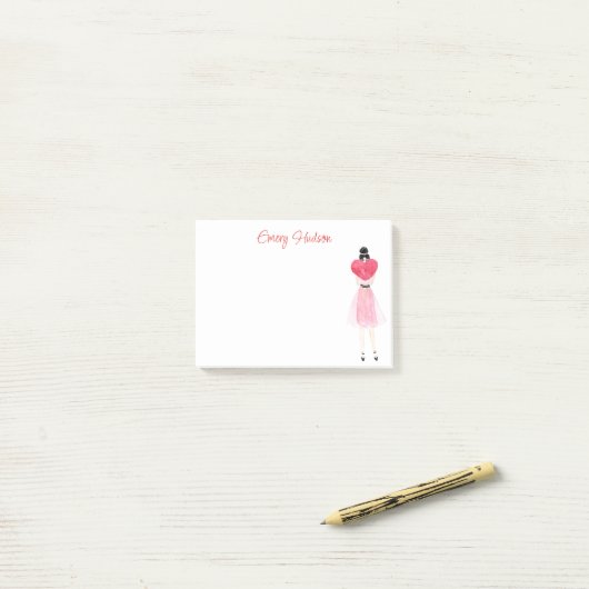 Waterverf Mode Post-it® Notes (Op bureau)