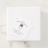 Waterverf Modeontwerp | Zakelijke Hangtag Bedankjes Labels (In situ)