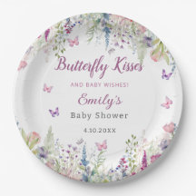 Waterverf Moder schattig Butterfly Floral baby sho