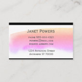 waterverf modern aangepast visitekaartje (Achterkant)