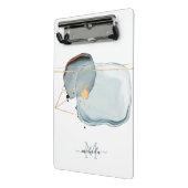 Waterverf Modern Monogram Mini Klembord (Angled2)