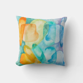 Waterverf/ Modern/ Pattern/ Print/ Pillow/ Design Kussen