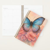 Waterverf Moderne Bloemkunst Dromerige Vlinder Planner (Display)