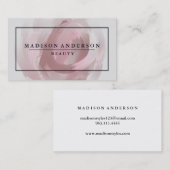 Waterverf Moderne, eenvoudige en klassieke schoonh Visitekaartje (Voorkant / Achterkant)