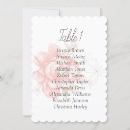 Waterverf moderne rode pioen zitkaart kaart