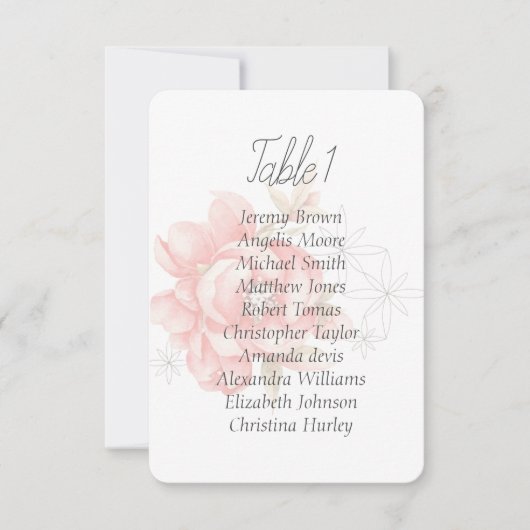 Waterverf moderne rode pony. kaart (Voorkant)