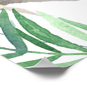 Waterverf moeder en baby poster (Hoek)