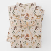  Waterverf Moeder Gans Kwekerij Kinder Speelgoed Inpakpapier Vel (In situ)