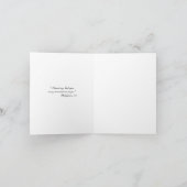 Waterverf Moeder Maria Religieuze Katholieke Bloem Feestdagen Kaart (Binnen)