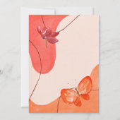 Waterverf Moederdag Brunch Uitnodiging (Achterkant)