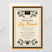 Waterverf Moederdag Brunch Uitnodigingen (Voorkant / Achterkant)