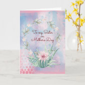 Waterverf Moederdag Cactus Kaart (Gele Bloem)