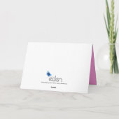 Waterverf Moederdag Kaart (Achterkant)