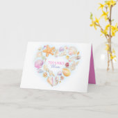 Waterverf Moederdag Kaart (Gele Bloem)