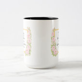 Waterverf mok cadeau voor oma, gepersonaliseerd ca (Center)