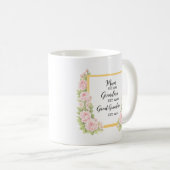 Waterverf mok cadeau voor oma, gepersonaliseerd ca (Voorkant rechts)