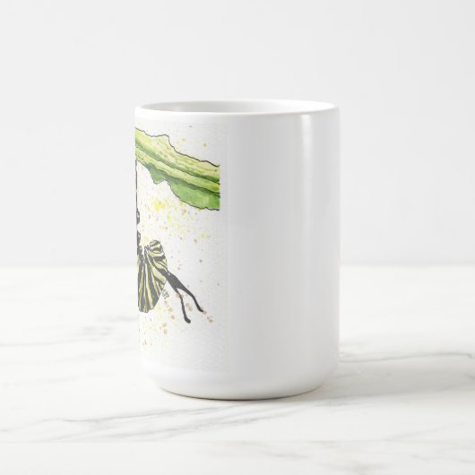 Waterverf Mok tussen pijlers (Center)