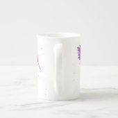 Waterverf Mok van kalkoenen (Achterkant)