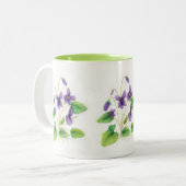 Waterverf Mok Wilde Violet (Voorkant links)