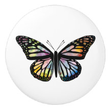 Waterverf Monarch Butterfly kleurig