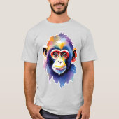Waterverf Monkey T-shirt (Voorkant)