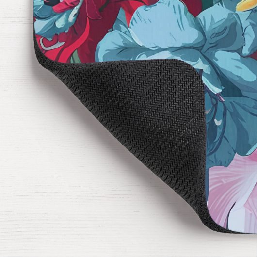 Waterverf Monogram Bloemen Delight Muismat (Hoek)