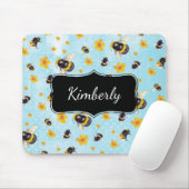 Waterverf Monogram Bumblebee Muismat (Met muis)