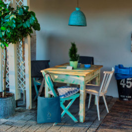 Waterverf monogram letter B verpleegkundige donker Crossbody Tas