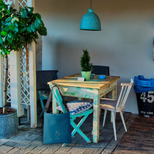 Waterverf monogram letter B verpleegkundige donker Crossbody Tas