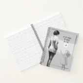 Waterverf monogram vrouwentrauma Motivatie Notitieboek (Binnen)