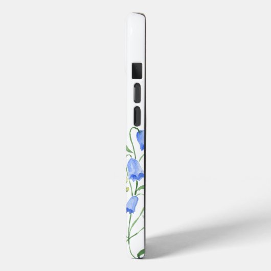 Waterverf Monogram wilde bloem Case-Mate iPhone Case (Achterkant / Links)