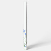 Waterverf Monogram wilde bloem Samsung Galaxy Hoesje (Linkerkant)