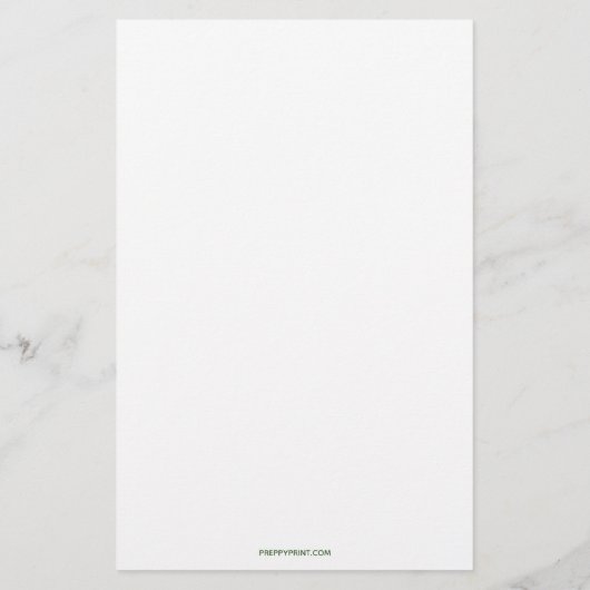 Waterverf Monogrammen wijnsteenbakkerij Briefpapier (Achterkant)