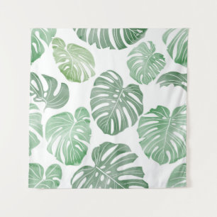 Waterverf monster, tropisch naadloos behang. wandkleed