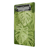 Waterverf Monstera Patroon Mini Klembord (Angled2)