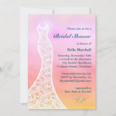 Waterverf mooi doorlatend Vrijgezellenfeest - roze Kaart (Voorkant)