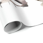 Waterverf mooi oogpatroon cadeaupapier (Rol Hoek)