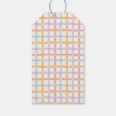 Waterverf Mooie Capybara Baby Shower Cadeaulabel (Achterkant)
